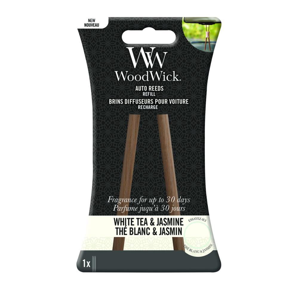 WoodWick White Tea & Jasmine Car Reeds Refill £4.19